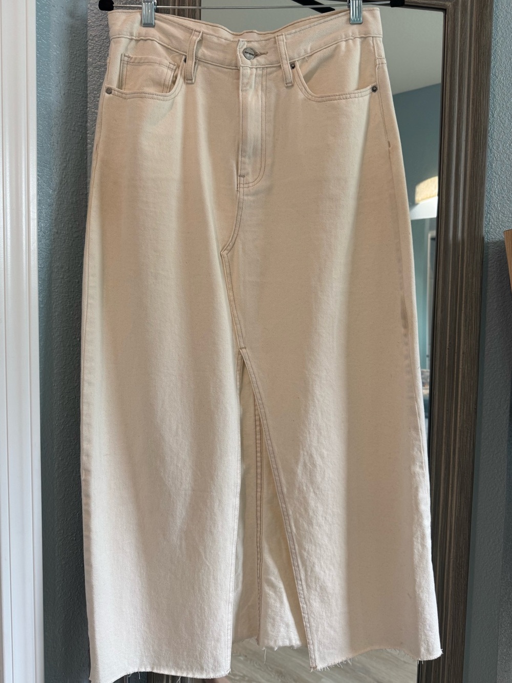 Driftwood Jean  Skirt